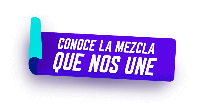 Sticker Conoce la mezcla que no une